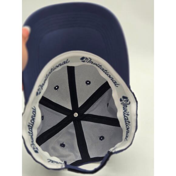 Invitational Golf Hat Cap Blue Color One Size Adjustable Unisex Adult - Picture 4 of 4